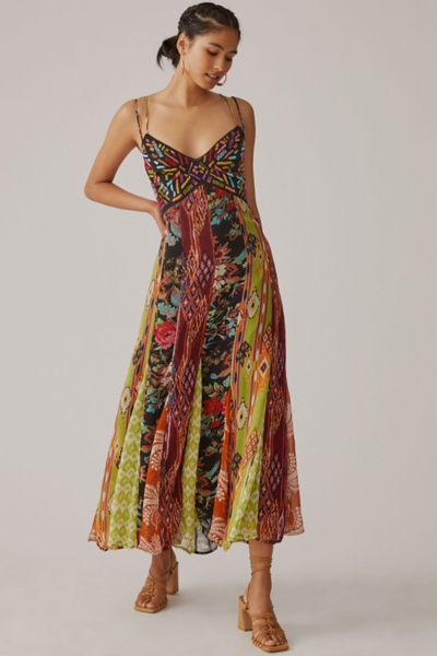 strapless formal maxi dress Bebe Women's Ombre Satin Strapless Maxi Dress, Size Medium Polyester