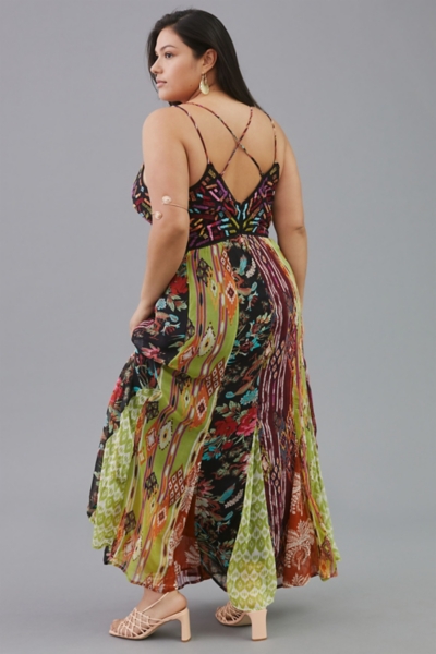 chinese dress ladies Amoret Backless Maxi Dress | Multi | Womens