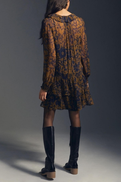 The Marais Printed Chiffon Mini Dress | Nuuly