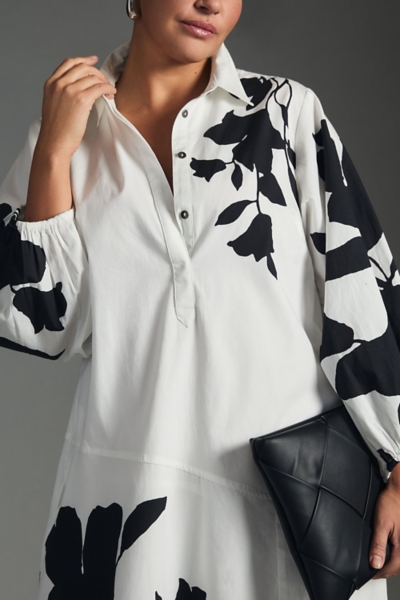 asymmetrical button front dress Asymmetrical Button-Down Wrapped Midi Dress