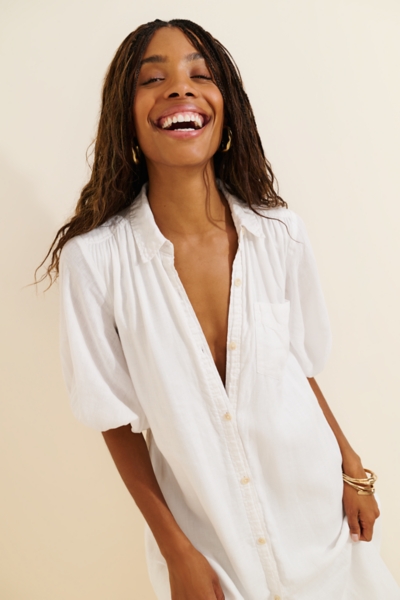 The Mona Linen Shirt Dress | Nuuly