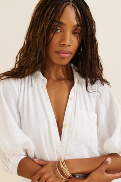 The Mona Linen Shirt Dress | Nuuly