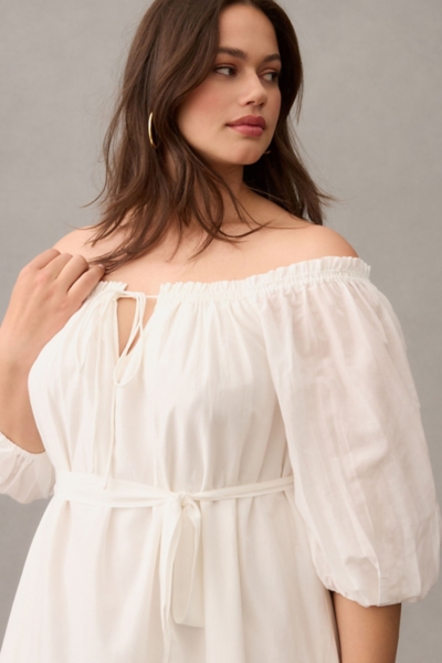 Off-The-Shoulder Peasant Dress | Nuuly