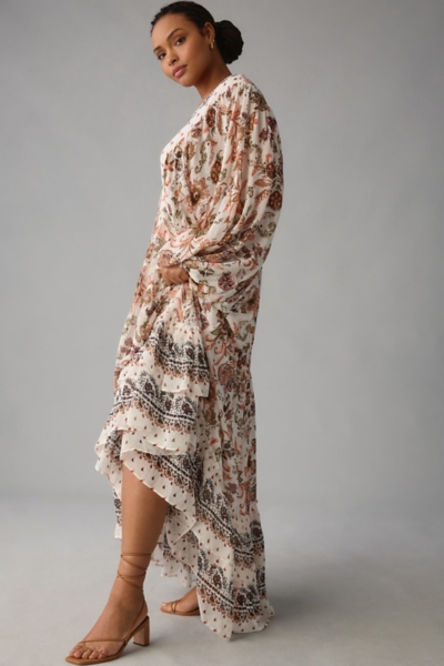 chinese dress ladies Princess Polly Women's Gratuita Long Sleeve Maxi Sweater Dress - Natural main image 1