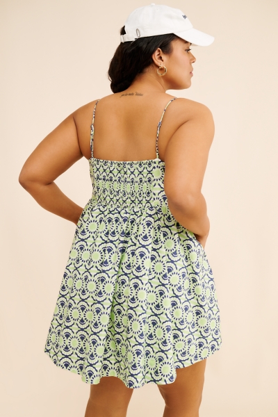 Printed Babydoll Mini Dress | Nuuly