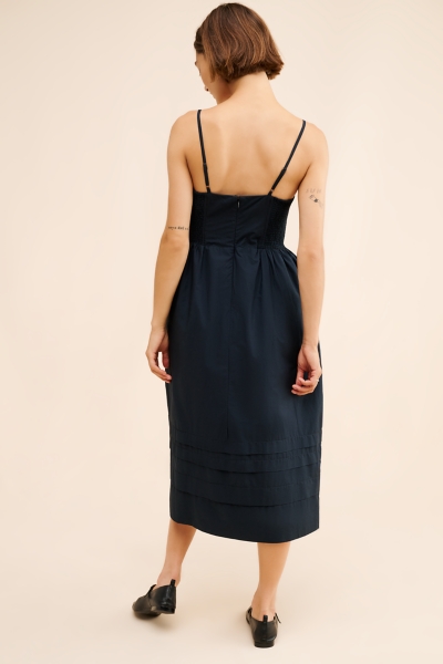 Sleeveless Poplin Midi Dress | Nuuly
