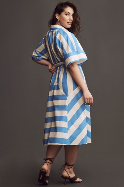 lady untamed button down midi dress THE LADY UNTAMED BUTTON DOWN MIDI DRESS - SP-YR2-BD