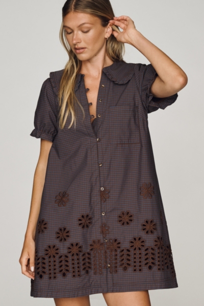 Cotton Keira Deco Mini Dress | Nuuly