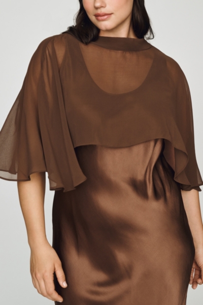 sheer shawls for dresses Bernadette Chiffon Shawl Wrap main image 0