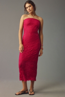 ★MARDI MERCREDI★KNIT SLIP DRESS 01★ KNIT SLIP DRESS 01.ROSE_BLACK - MARDI MERCREDI