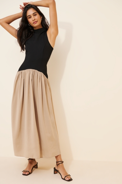 The Mariana Drop-Waist Maxi Dress