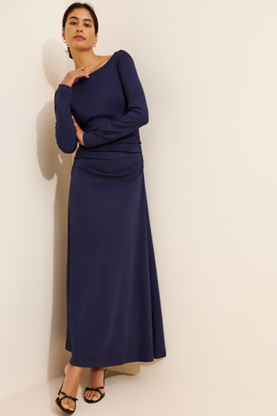 Knit Cowl Back Maxi Dress | Nuuly