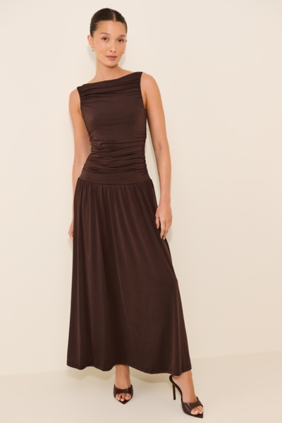 formal metallic dress Amarra 88323 Size 0 Bright Purple Pleated A line Maxi Slit Prom off the Shoulder Evening Gown Colour:HOT PINK Apricot Lace Tunic Maxi while the fitted silhouette Non-Climbing