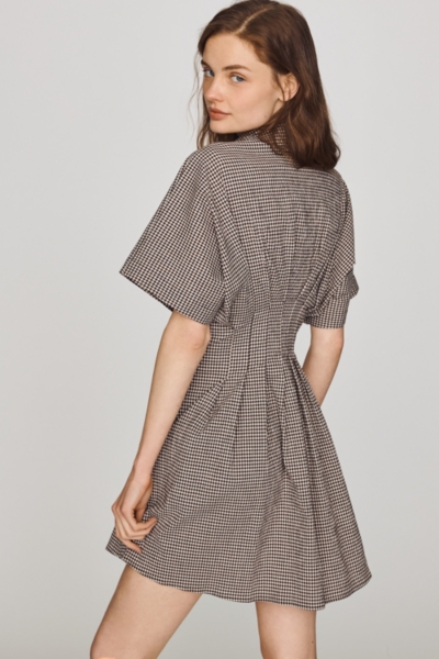 tobie mini shirt dress Tobie Eyelet Mini Shirtdress by Exquise in White, Size: XS at Anthropologie