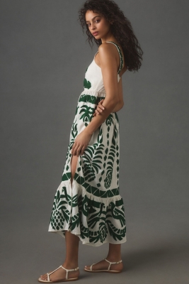 Lace Garden Mix Maxi Dress | Nuuly