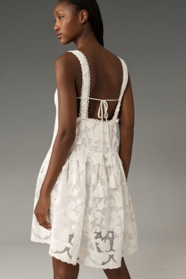 ★SINCE THEN★ Luce Sleeveless Mini Dress White Satin Mini Dress - Sleeveless Mock Neck Dress - Mini
