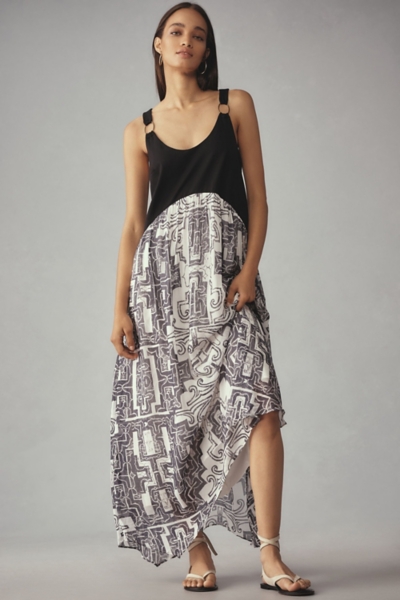 Sleeveless Scoop-Neck Maxi Dress | Nuuly