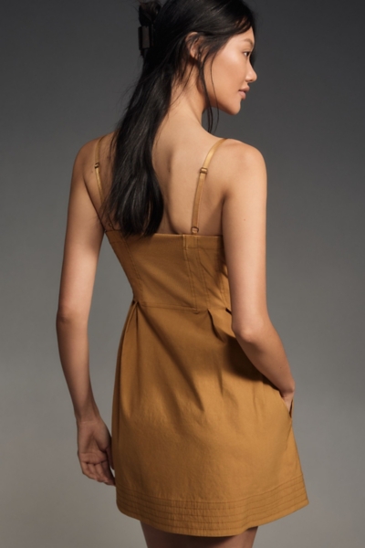 Structured Zip-Front Mini Dress | Nuuly