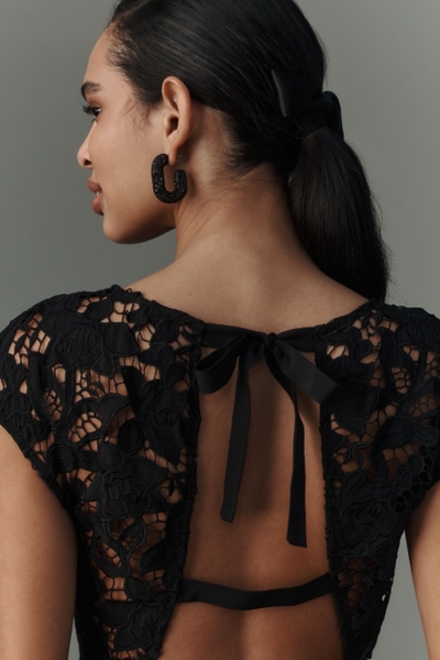 short sleeve cut out maxi dress ASOS Design - Maxi Dress - Women - Modal/Spandex - XS