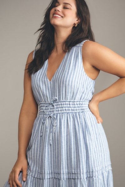 The Somerset Maxi Dress: Sleeveless Linen Blend Ed | Nuuly