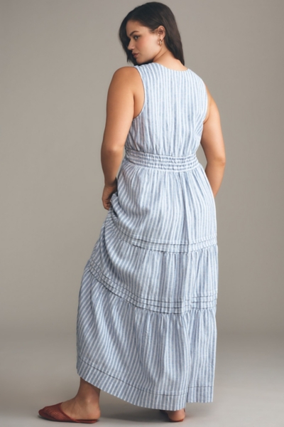 The Somerset Maxi Dress: Sleeveless Linen Blend Ed | Nuuly
