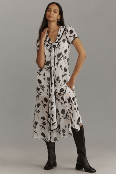 knee length dresses for ladies It's Easy Short Sleeve Midi Dress main image 0