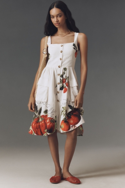 green emerald velvet dress Button front fit and flare dress with embroidery – coco + jaimeson main image 0
