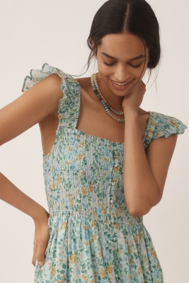 The Peregrine Midi Dress: Square-Neck Edition