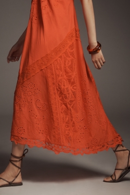 Twill Bow Mini Dress