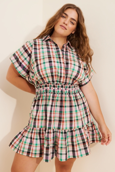 The Somerset Plaid Mini Dress | Nuuly