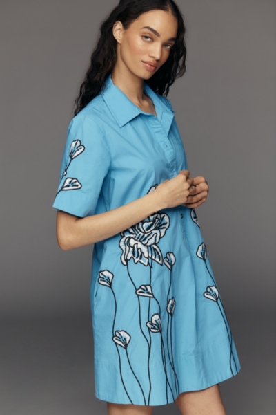 The Pollie Short Sleeve Swing Mini dress | Nuuly