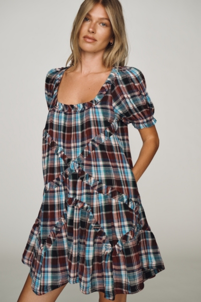 textured mini dress Memoire Off-Shoulder Textured Mini Dress Pink