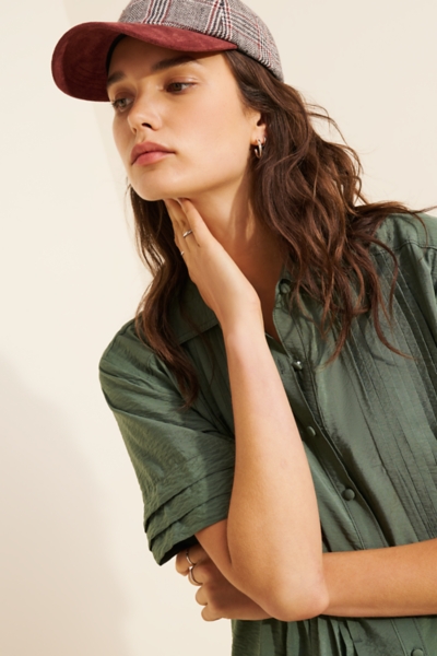 Short-Sleeve Pintuck Tunic Shirt Dress | Nuuly