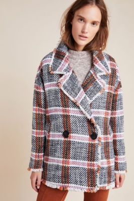 ★24-25FW新作★threetimes★Carrie tweed jacket Carrie Tweed Coat | Nuuly