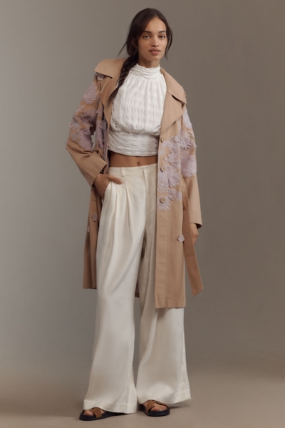 Cutwork Trench Coat | Nuuly