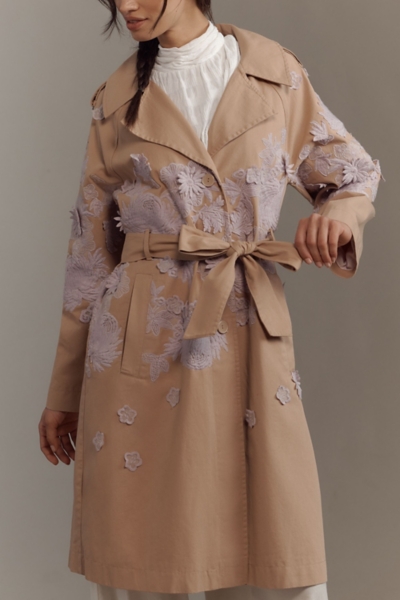 Cutwork Trench Coat | Nuuly