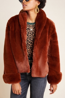 Stella faux fur jacket store
