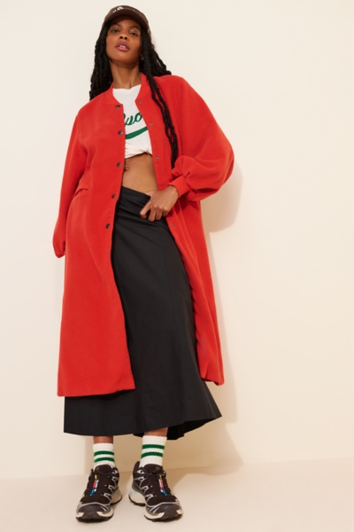 Cozy Balloon-Sleeved Coat | Nuuly
