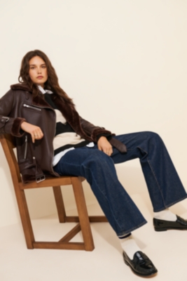 Vegan Leather Moto Jacket