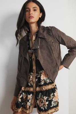 Faux Suede Jacket | Nuuly