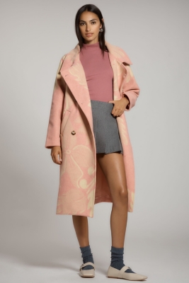 Wool Blend Cocoon Coat | Nuuly