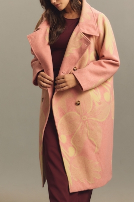 Wool Blend Cocoon Coat | Nuuly