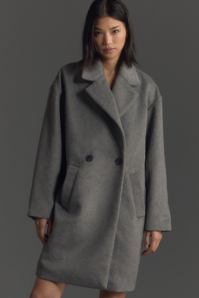 Relaxed Cocoon Coat | Nuuly