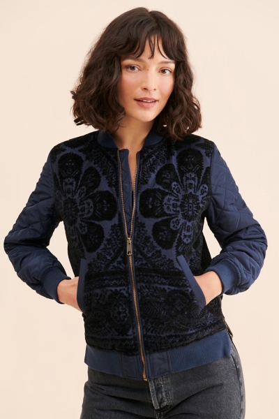 Clemence Quilted Bomber Jacket | Nuuly