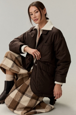 Padded Cocoon Coat | Nuuly