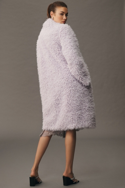 Faux Fur Longline Coat | Nuuly