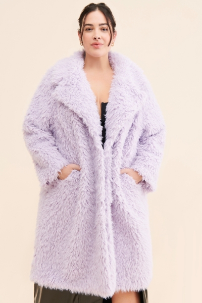 Faux Fur Longline Coat | Nuuly