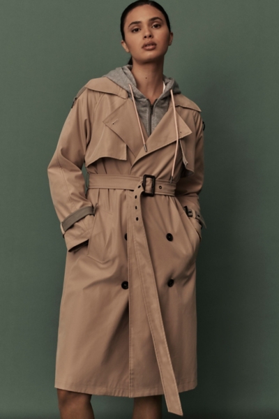 Hooded Dickie Belted Trench Coat | Nuuly