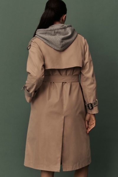 Hooded Dickie Belted Trench Coat | Nuuly