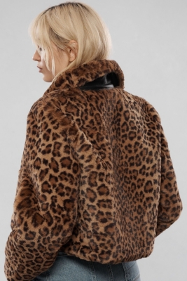 ジャケット・アウター FACETASM 21AW LEOPARD FAUX FUR PEA COAT 409P05MS259Leopard_2_grande.